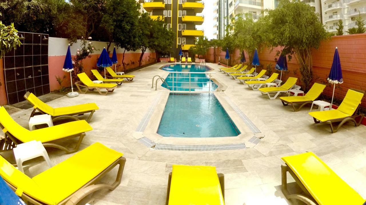 Flamingo Beach & Suite Mahmutlar Esterno foto